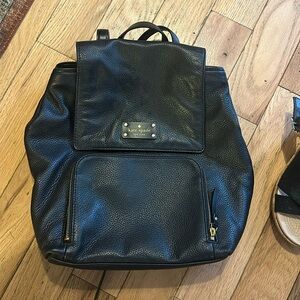 Kate Spade leather back pack purse